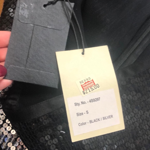 Yoana Baraschi sequin mini skirt - NEW - Picture 5 of 5